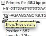 Image of Oligonucleotide's Details